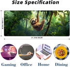 Sloth Gaming Mouse Pad Extended Desk Computer Keyboard Laptop Mouse Pads - Image 3