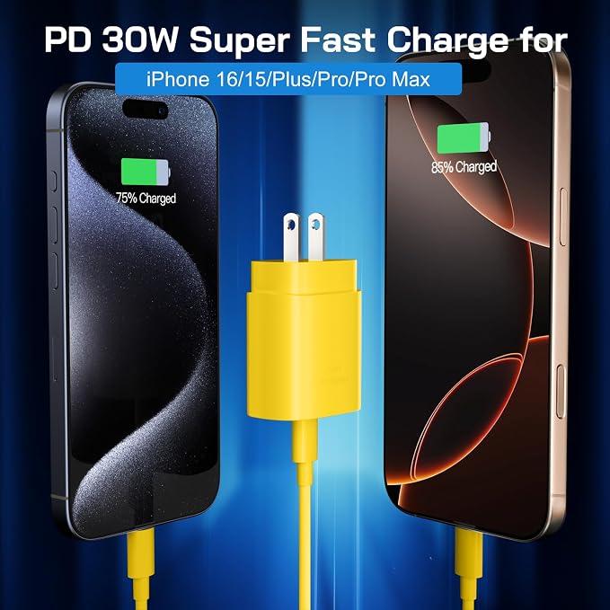 30W USB C i Phone 16 15 Charger Fast Charging, iPad Pro - Image 2