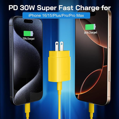 30W USB C i Phone 16 15 Charger Fast Charging, iPad Pro - Image 2