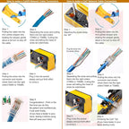 Rj45 Crimp Tool Pass Through Ethernet Crimping Tool kit - Image 6