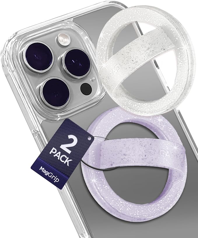 Encased Grip Loops for MagSafe, Magnetic iPhone Holder, Comfortable SoftTouch - Image 4