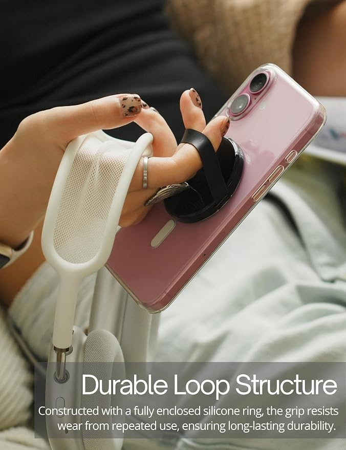 Heesch Magnetic Phone Grip for Back of Phone Ring Holder for Phone Case - Image 7