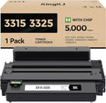 3315 3325 Toner Cartridge Black High Capacity 1-Pack Replacement by KingKJInkToner
