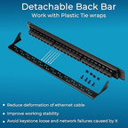 Rapink Patch Panel 24 Port Cat6A - Image 5