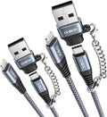 USB C to Lightning Cable Fast Charging 2Pack 6ft iPhone Charger Cable Compatible by OHBOX