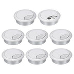 uxcell 8 Pcs 53mm Desk Grommet, Plastic Cable Hole Cover, Wire Cord Cable by uxcell