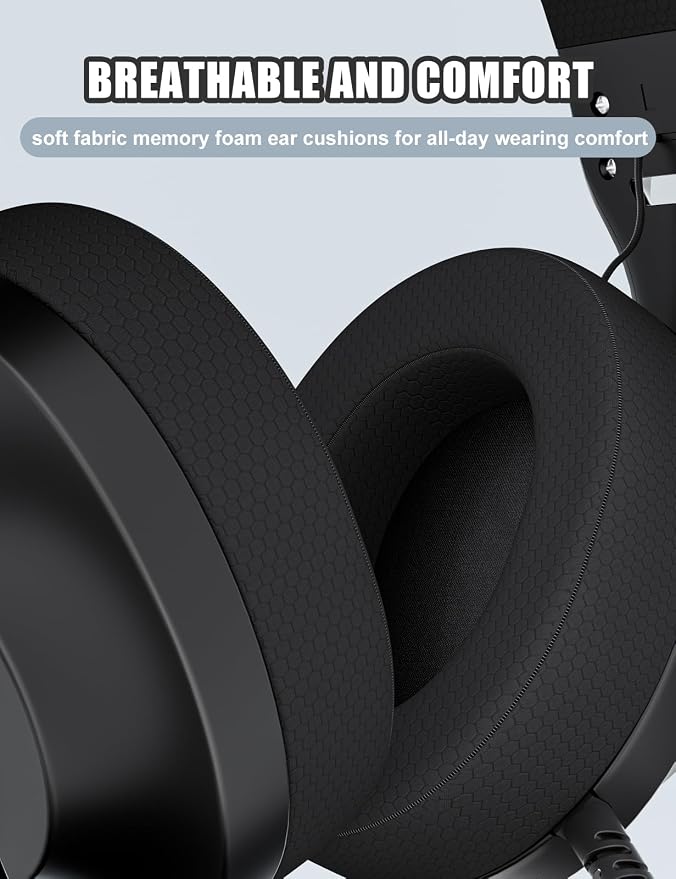 S30 Gaming Headset with Microphone, 198g Lightweight Design, Wired Gaming - Image 5