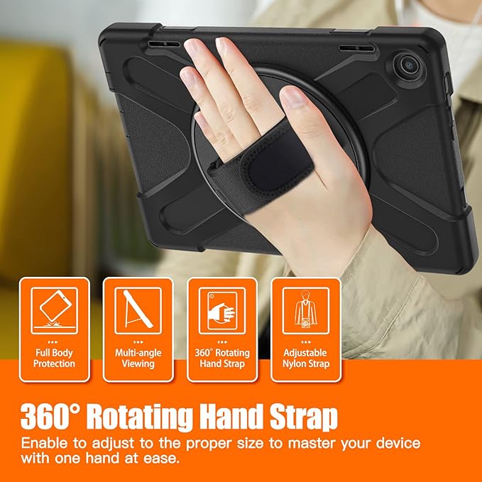 Junfire Shockproof Case for Lenovo Tab M10 3rd Gen 10.1 inch 2022, Heavy Duty - Image 6