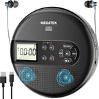 MEGATEK CP27BR Portable CD Player Bluetooth by MEGATEK