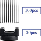 Yookeer 120 Pieces Magnetic Zip Tie Mount Multipurpose Cable Holder Magnets - Image 2