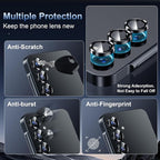 Korecase for Galaxy S25 Ultra Camera Lens Protector, 9H Tempered Metal Glass - Image 4