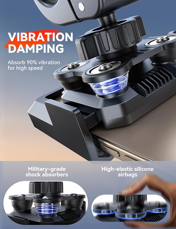 JOYROOM Motorcycle Phone Mount Holder - Image 3