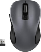 WisFox 2.4G Wireless Mouse for Laptop, Ergonomic Computer Mouse by Bringyouqualityproducts