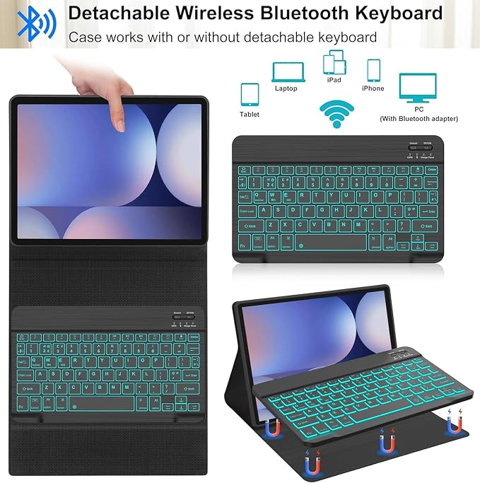 Galaxy Tab S9 FE+/ S9+ /S10+ 12.4 Inch Case - Image 7