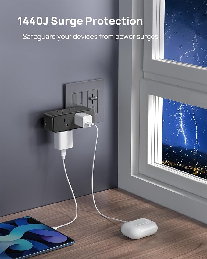 TROND Outlet Extender Surge Protector - Image 5