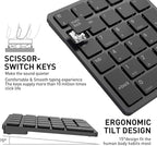 havit Bluetooth Number Pad Wireless Numeric Keypad Numpad 26 Keys Portable Mini - Image 4