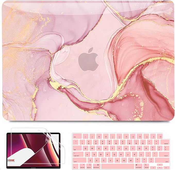 B BELK Compatible with MacBook Pro 14 inch Case 2025 2024 2023 2022 2021 M4 M3 by BBELK