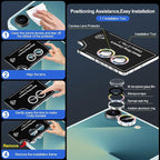 for Samsung Galaxy Z Flip 7 Camera Lens Protector, Individual Metal Ring - Image 6