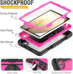 HXCASEAC Case for Samsung Galaxy Tab A9 8.7 Inch, Protective - Image 7