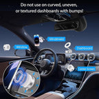 Vacuum Magnetic Suction Phone Holder, Foldable and Retractable Hands-Free - Image 2