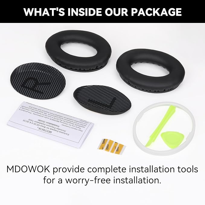 Replacement Earpads Cushions for Bose QuietComfort35&35ii Headphones - Image 7