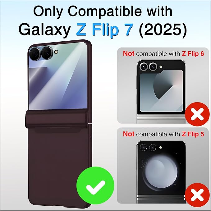 STORMTAL for Samsung Galaxy Z Flip 7 Case, Hinge Protection, Built-in Screen - Image 2