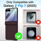STORMTAL for Samsung Galaxy Z Flip 7 Case, Hinge Protection, Built-in Screen - Image 2