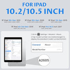 OYEEICE Keyboard Case for iPad 9th Generation- Detachable Wireless Backlit - Image 2