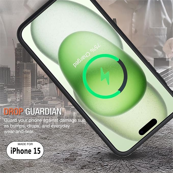 Battery Case for iPhone 15, Upgraded 10000mAh Rechargeable Portable Charging - Image 5
