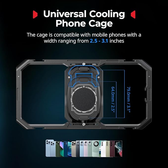SmallRig Universal Hyper Chill Cooling Phone Cage - Image 3