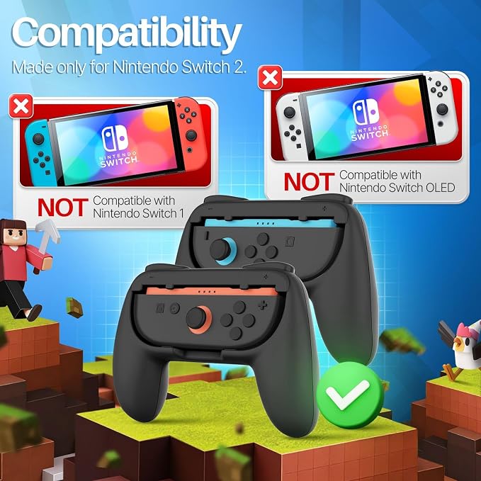 TNP JoyCon 2 Grips for Nintendo Switch 2 2025 - Image 7