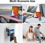 OHLPRO Magnetic Tablet Car Mount Holder, 360°Rotatable Drill Base iPad Wall - Image 2