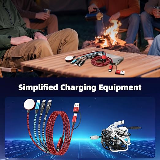 Travel Essentials 4in2 Multi Charging Cable - Image 7