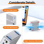 TobenONE DisplayLink Docking Station Triple Monitor - Image 8
