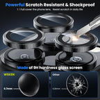 WSKEN for iPhone 16 Pro/iPhone 16 Pro Max Camera Lens Protector - Image 3