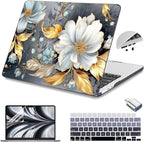 Teryeefi Compatible for 2022-2025 MacBook Air 13.6 inch Case M4 A3240/M3 A3113/ by Teryeefi