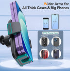 Car Phone Holder Mount, 3 in 1 Universal Phone Mount - Image 6