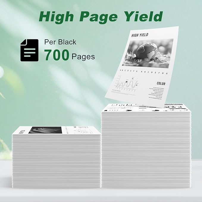 67XL Black Ink Cartridge Combo Pack Replacement - Image 3