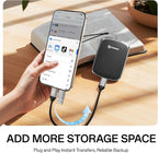 PHIXERO P5PLUS Portable SSD 2TB Up to 550MB/s, USB 3.2 Gen 2 External Solid - Image 3