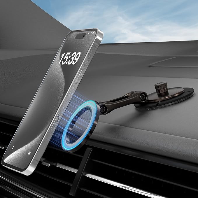 Smolink Tesla Phone Mount, All Metal Strong Magnet Magnetic Phone Holder by Smolink