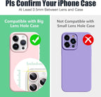 AGVEE 3+3 6 Pack for iPhone 16 Pro 6.3" / 16 Pro Max 6.9" Camera Lens Cover - Image 3