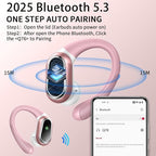 Wireless Earbuds, 2025 Bluetooth 5.4 Headphones Sport, 50H Stereo Wireless - Image 2