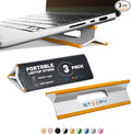 Steepy Low Profile Laptop Stand 3 Height Adjustable Computer Stand Lightweight by Steepy