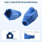 Cable Matters 100-Pack Cat6 / Cat5e RJ45 Strain Relief Boots, RJ45 Boot - Image 2