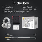 OneOdio Wired Over Ear Headphones Studio Monitor & Mixing DJ Stereo Headsets - Image 8