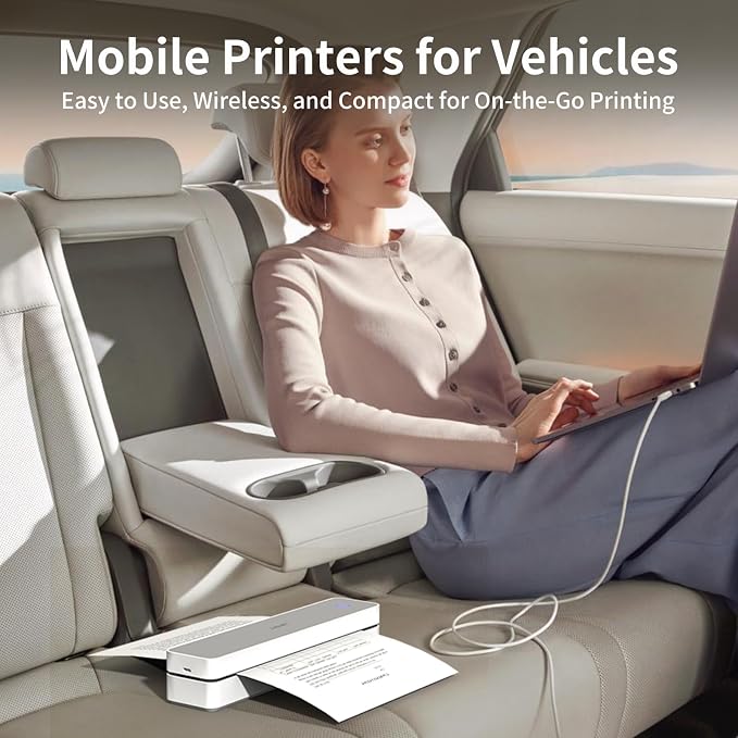 iDPRT Portable Thermal Printer, 203DPI Wireless Bluetooth Small Printers - Image 6