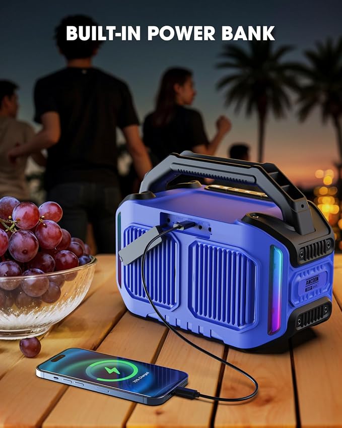 Speakers Bluetooth Wireless: 80W Loud Speaker - Image 7