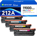 212A Toner Cartridges 4 Pack by KingKJInkToner