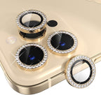 Choiche [3+1 for iPhone 14 Pro/iPhone 14 Pro Max Camera Lens Protector Bling by Choiche