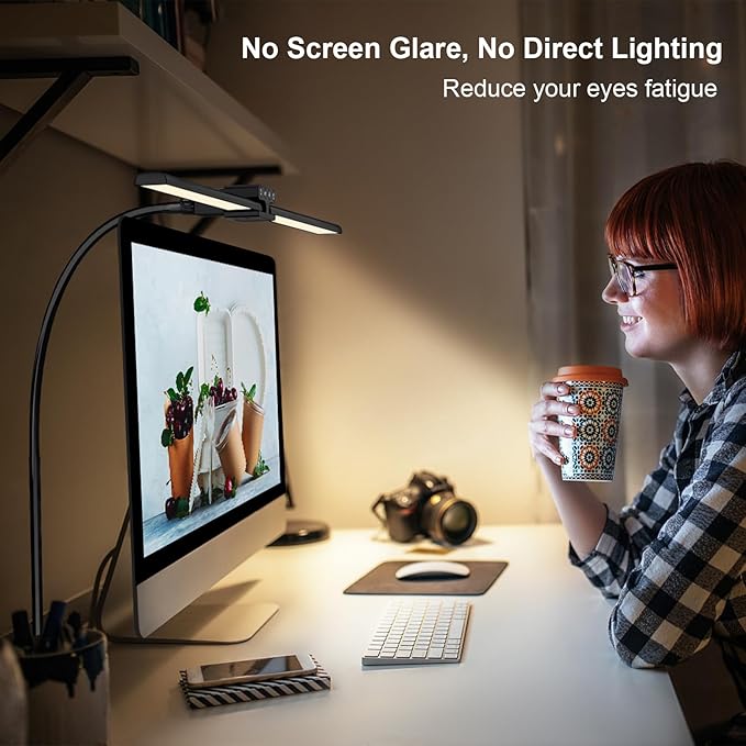 EppieBasic Desk Lamp, 24W Led Desk Lamps - Image 5